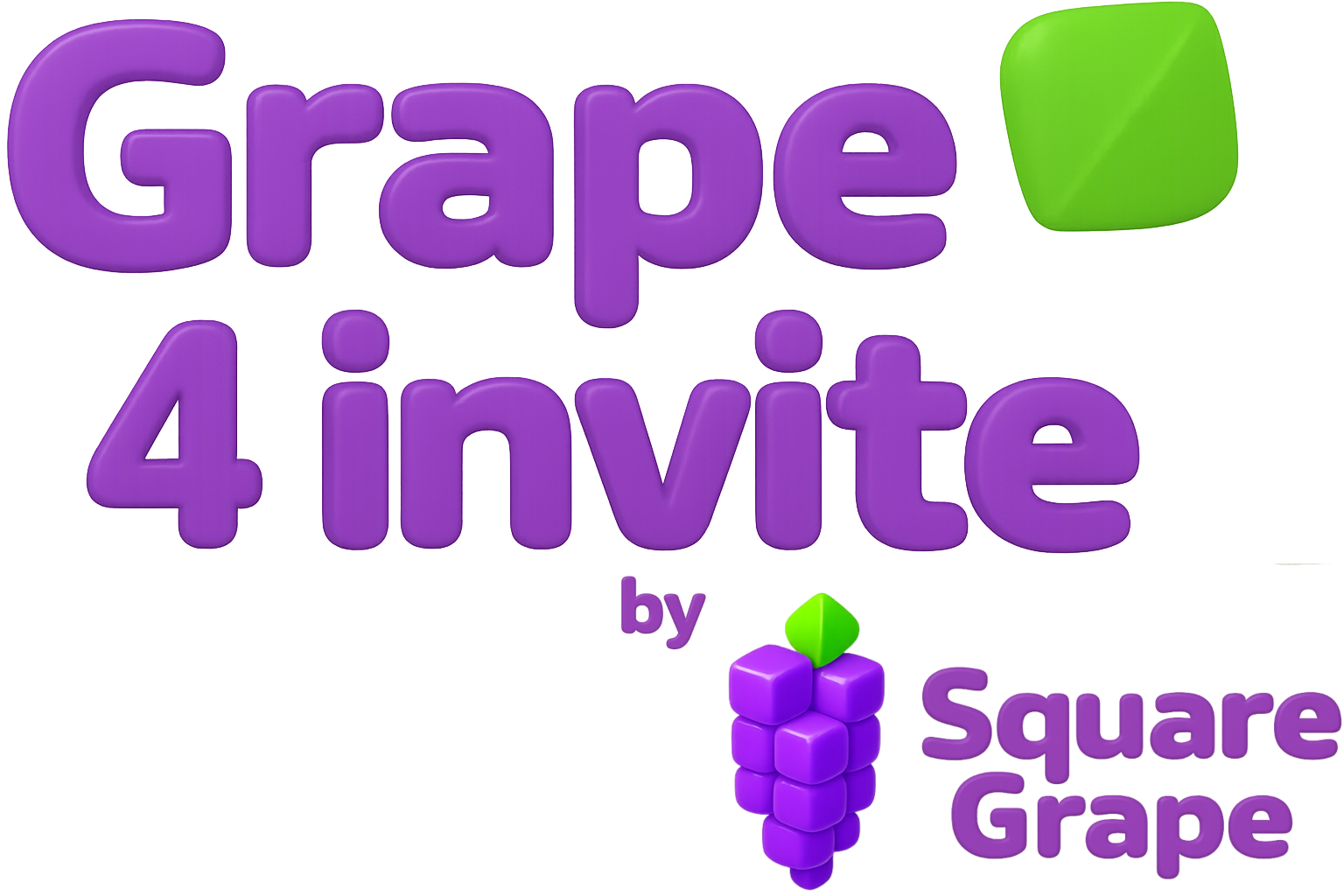 Grape4Invite Logo Text