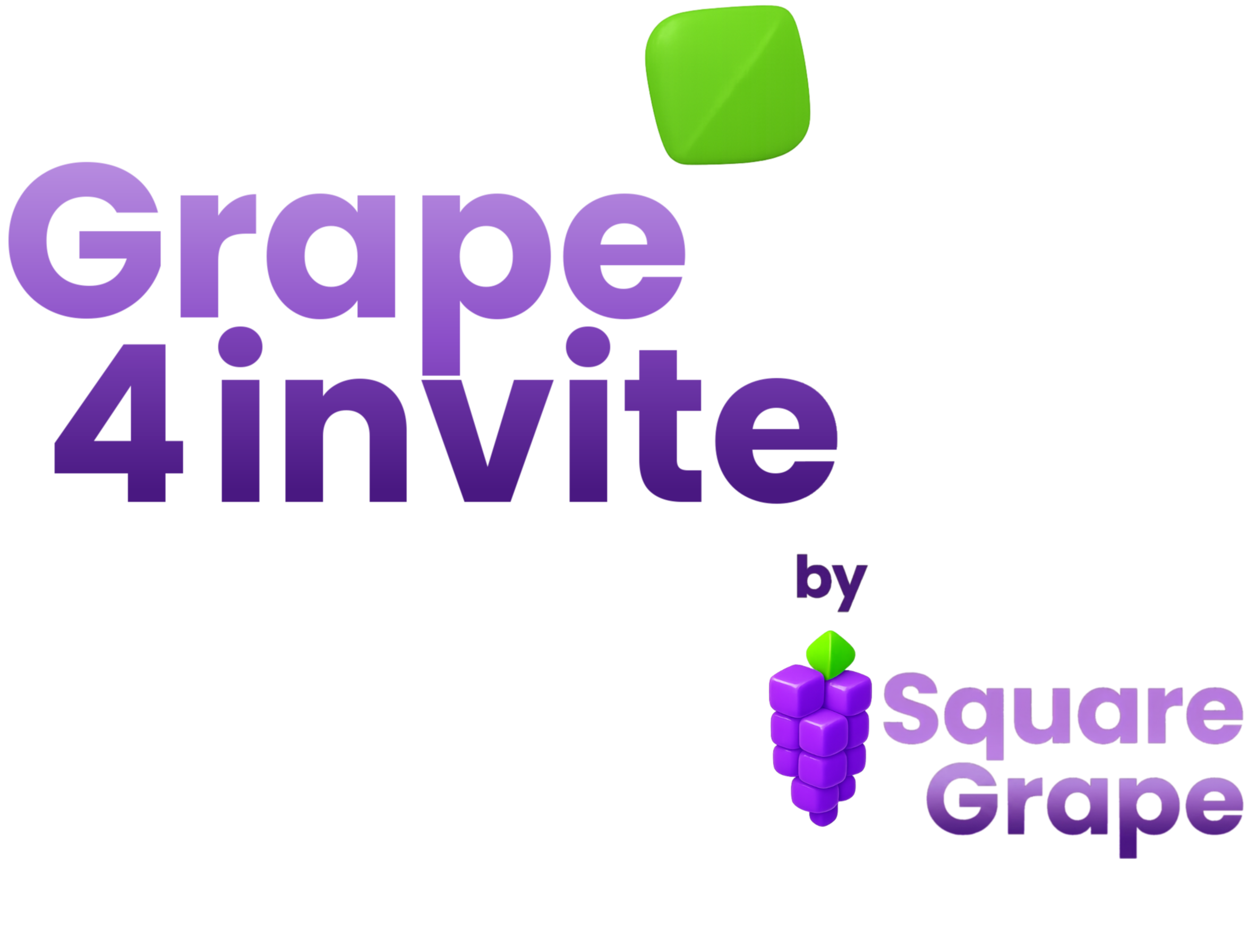 Grape4Invite Logo Text
